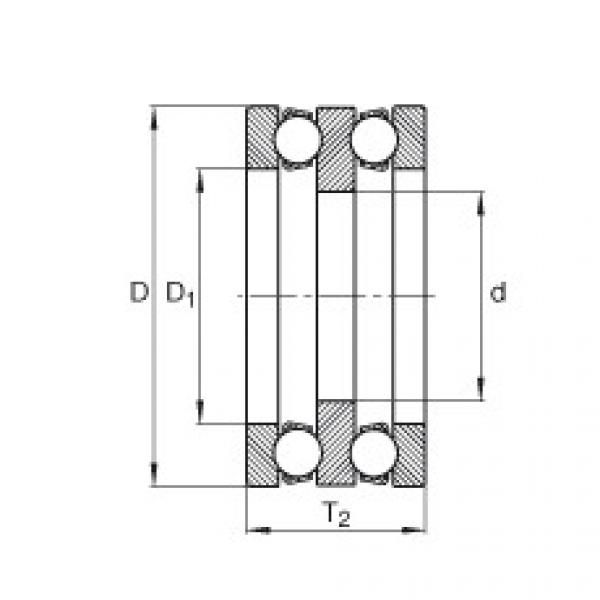 FAG Axial deep groove ball bearings - 1908 #1 image