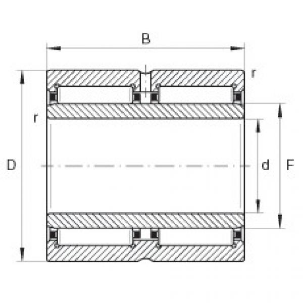 FAG Needle roller bearings - NA6910-ZW-XL #1 image