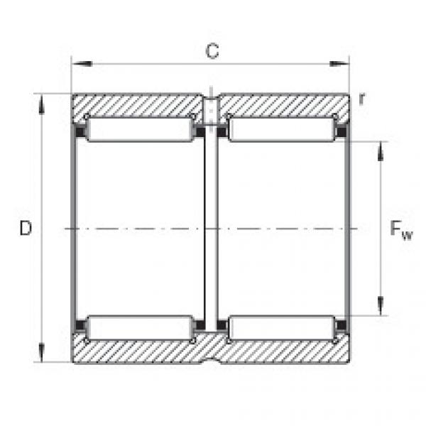 FAG Needle roller bearings - RNA6908-ZW-XL #1 image