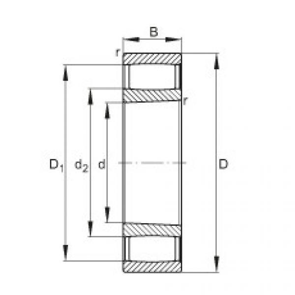 FAG Toroidal roller bearings - C2213-XL-K-V #1 image