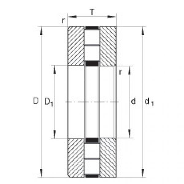 FAG Axial cylindrical roller bearings - 89412-TV #1 image