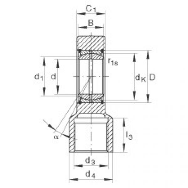 FAG Hydraulic rod ends - GIHRK70-DO #1 image