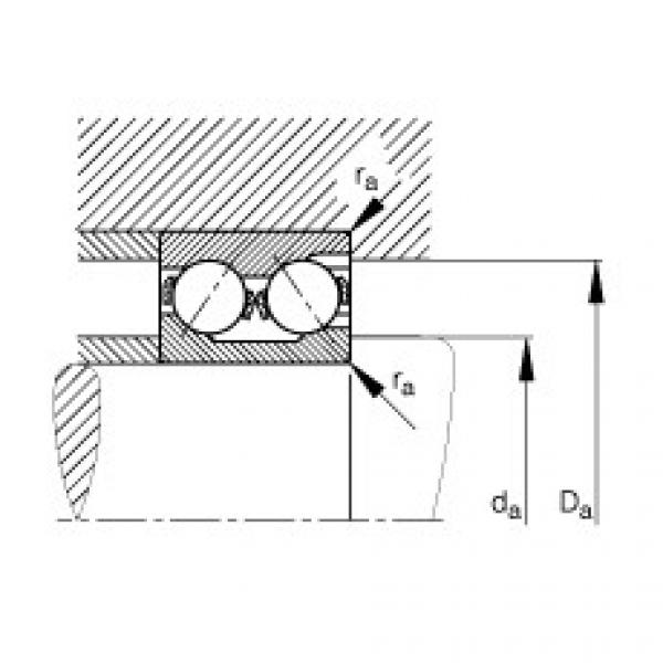 FAG Angular contact ball bearings - 3217 #2 image