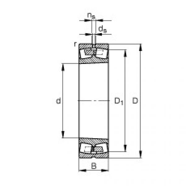 FAG Spherical roller bearings - 23218-E1A-XL-K-M #1 image