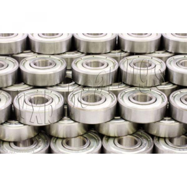 100 Roller Rolling Skate Ball Bearings 608 ZZ 608Z Z 2Z Surplus Fidget Spinner #5 image