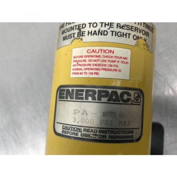 Enerpac PA136 Air Hydraulic Power Pump 3000 PSI Max. #2 image