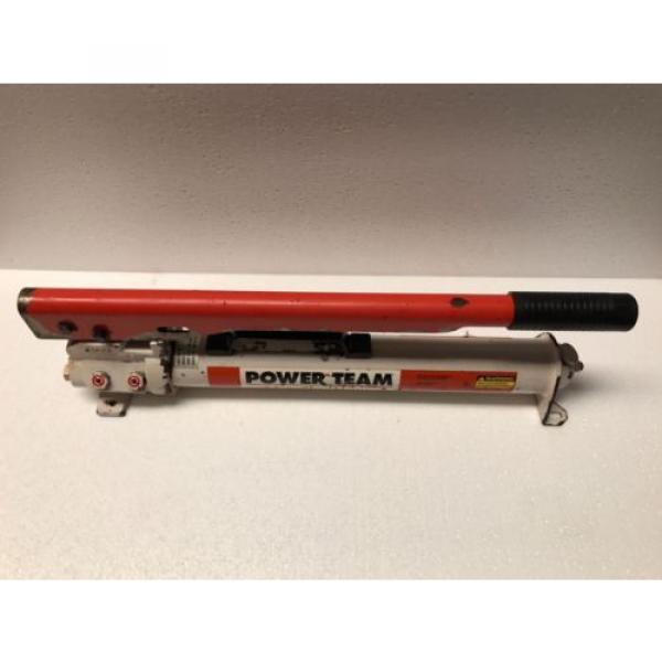 SPX Power Team P59 Hydraulic Hand Pump 700 Bar/10,000 PSI (3) *Free Shipping* #4 image