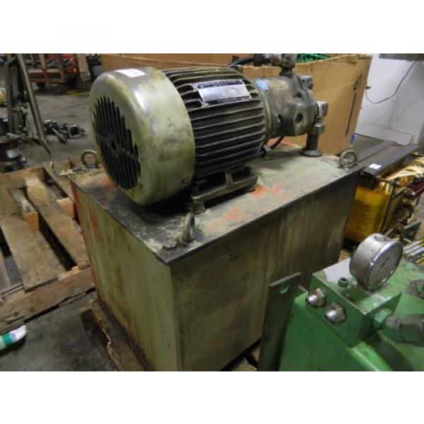 Tokyo 1.5 kW / 2 H.P. Motor &amp; Vickers Hydraulic Pump, PVB6-RSY-20-CM-11-JA-S7 #2 image