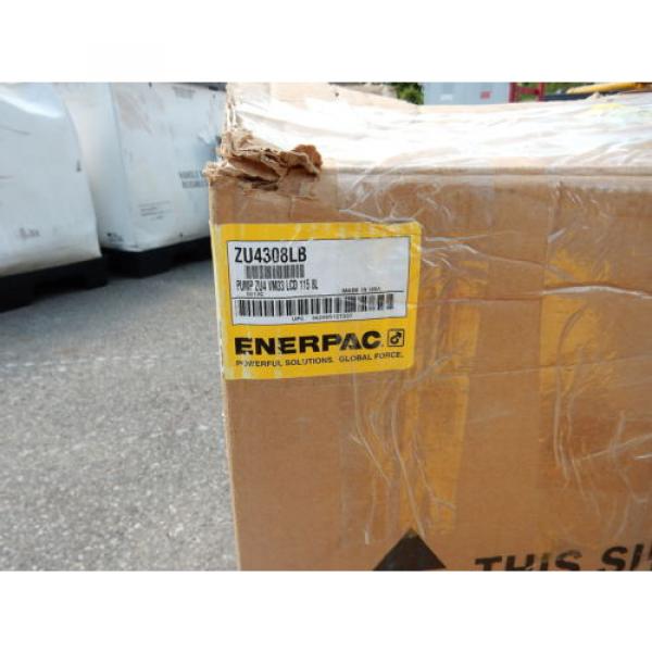 ENERPAC ZU4308LB ELECTRIC HYDRAULIC PUMP VM33 VALVE 10000 PSI NEW #3 image