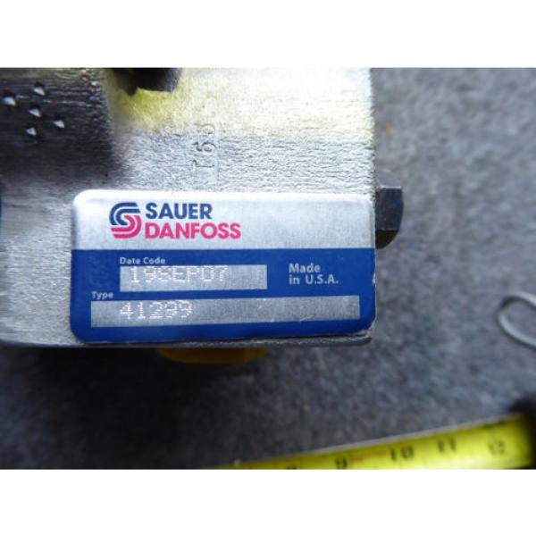 NEW SAUER DANFOSS HYDRAULIC GEAR PUMP 41299 #4 image