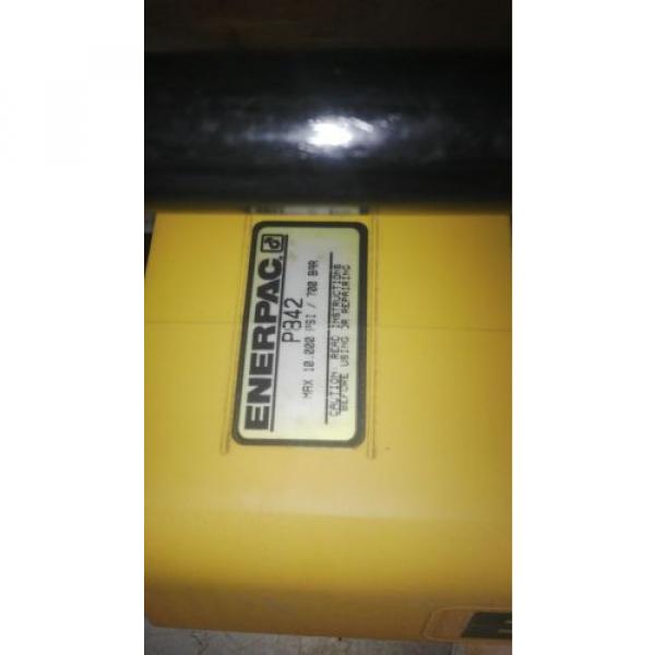 Enerpac P-842 2 Speed Hand Pump with 4 Way Valve 10,000 psi #4 image