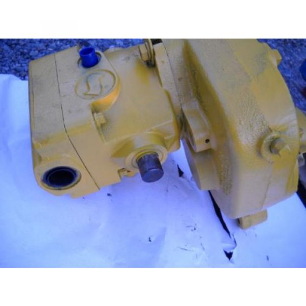 SAUER SUNDSTRAND HYDRAULIC PUMP 18-4011 with DAVIS 7:1 reduction gear box 30 + 4 #5 image