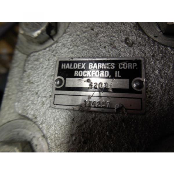 NEW HALDEX BARNES HYDRAULIC PUMP # 114257 #3 image