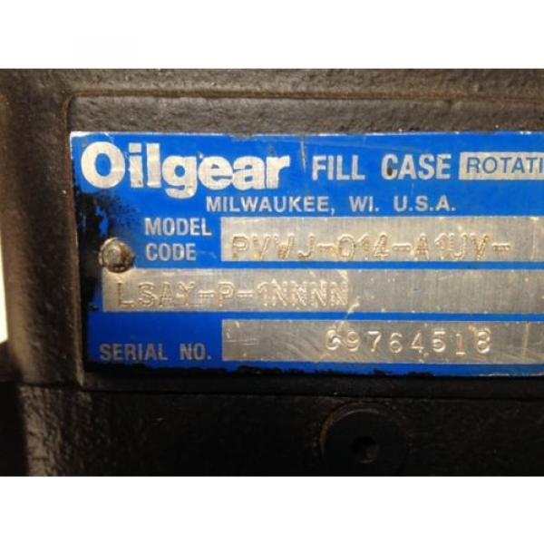 OILGEAR HYDRAULIC PVWJ-014-A1UV-LSAY-1NNNN #2 image