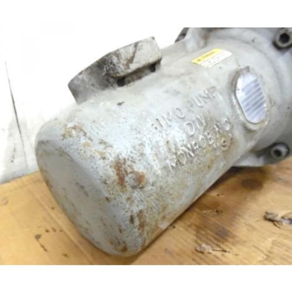 IMO HYDRAULIC PUMP G6UVC-200D, 1 GPM, 1500 PSI, 8 BOLTS, OAL 22 &#034;, CAST IRON #4 image