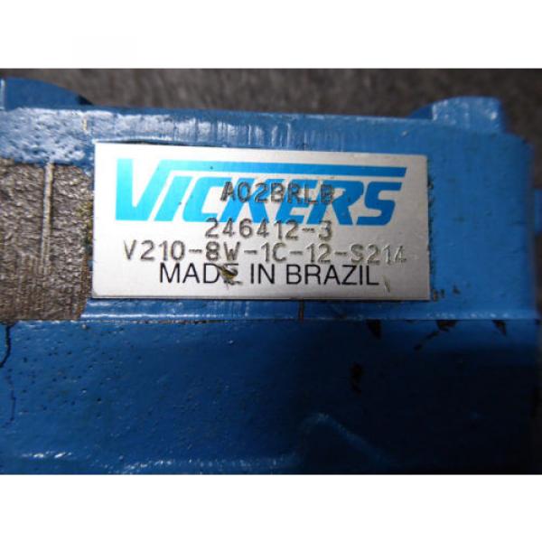 NEW EATON VICKERS VANE PUMP V210-8W-1C-12-S214 POWER STEERING PUMP #2 image