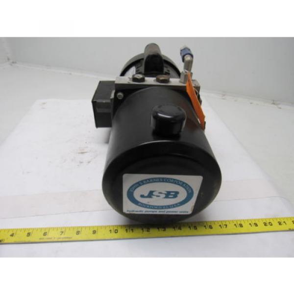 John S. Barnes Corp C6C17FZ5A Hydraulic Pump w/Leeson 1/2 HP Motor 115/208-230V #1 image