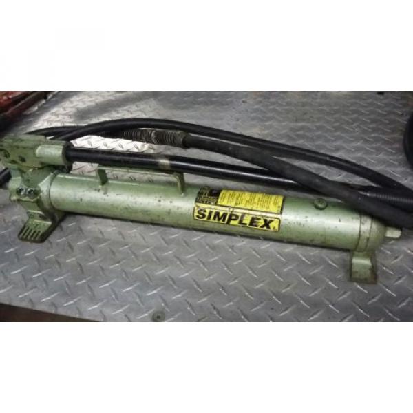 SIMPLEX ENERPAC HYDRAULIC HAND PUMP P42 #1 image