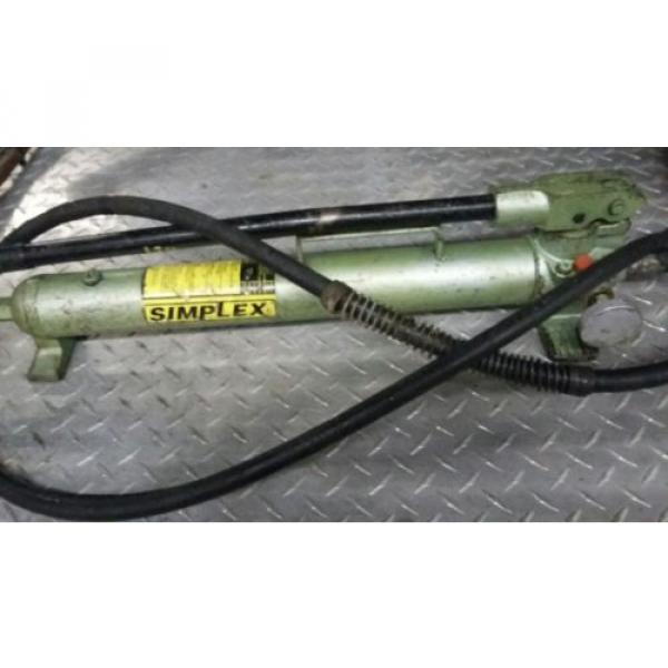 SIMPLEX ENERPAC HYDRAULIC HAND PUMP P42 #2 image