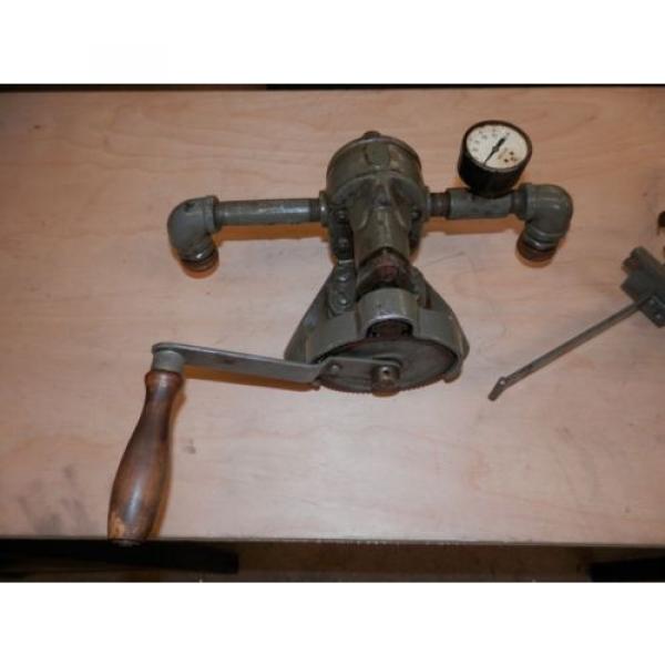 Brown and Sharpe No. 1 pump w/box and extra pump #5 image