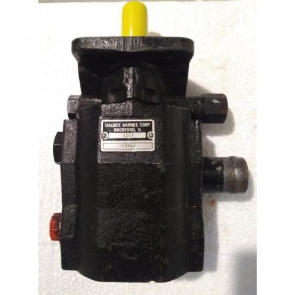 HALDEX 4F664A HYDRAULIC GEAR PUMP TWO STAGE  CHARGE PUMP #1 image