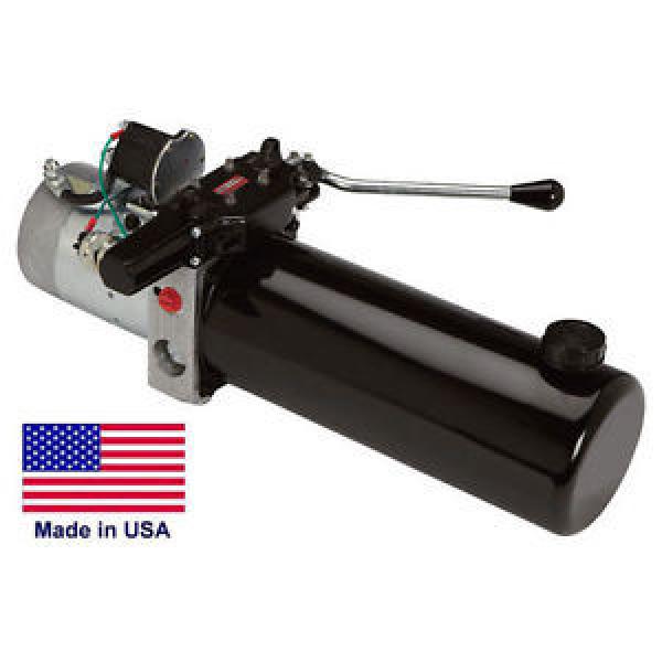 HYDRAULIC POWER UNIT - Manual Operation - Double Acting - 12V DC - 3,000 PSI #1 image