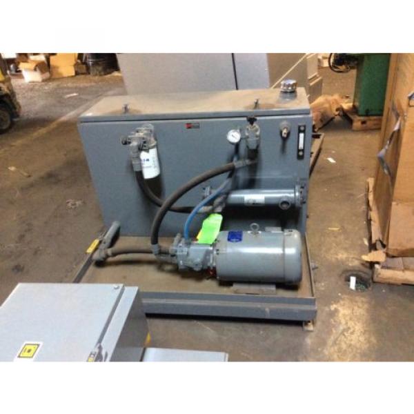 Perfection Servo Hydrulic pump/tank, Vickers 10hp motor, 47&#034;-16&#034;-29&#034; tank size #1 image