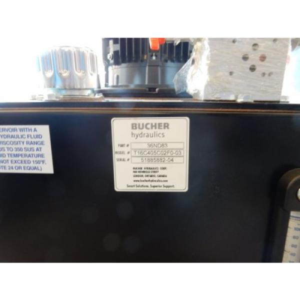 MONARCH T16C405C02F0-03 HYDRAULIC POWER UNIT 208-230/460VAC, 1550PSI 3 PHASE NEW #3 image