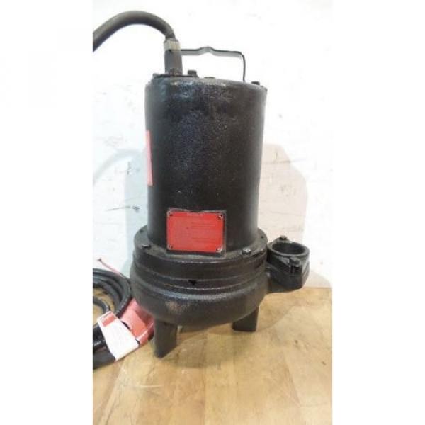 Dayton 1/2 HP 3450 RPM 230V Manual Submersible Sewage Pump #5 image