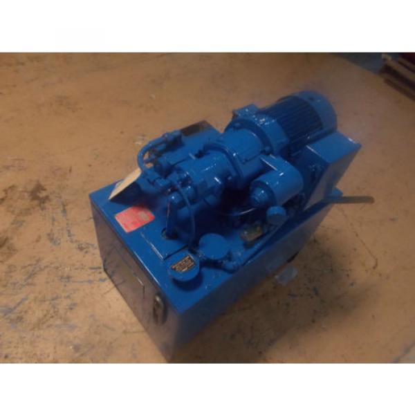 Vickers/Tru Trace PVB-6-R5Y20CM-11 3HP Hydraulic Power Unit 6GPM #2 image