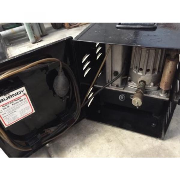 Electric Burndy Y6AC-3H 6000 PSI Hydraulic Pump #1 image