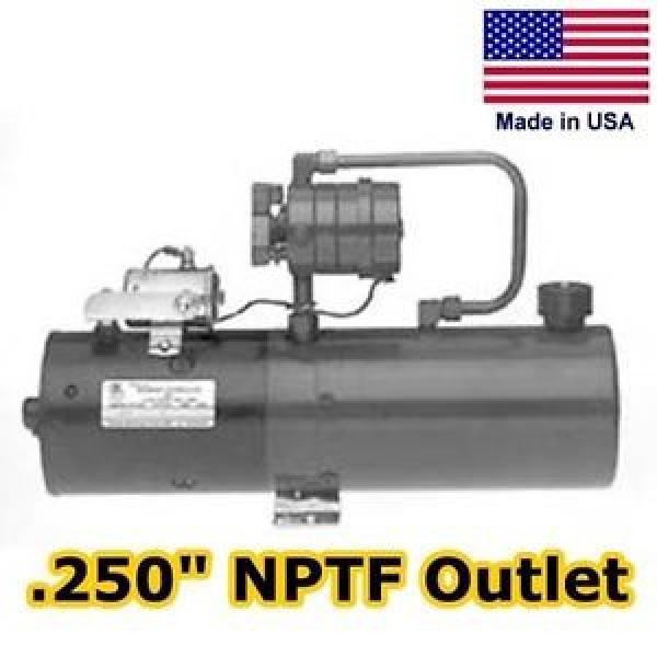 Hydraulic DC Power Unit - 4 Way Release Valve - 1 Gal - Pump, Motor, Reservoir #1 image