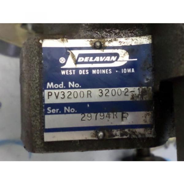 DELAVAN PV3200R 32002-1 HYDRAULIC PUMP #4 image