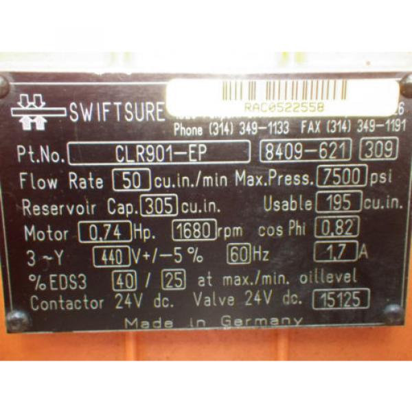 CARR-LANE/ROMHELD SwiftSure Dual output Hydraulic Pump Pt#CLR901-EP w/Handle #5 image