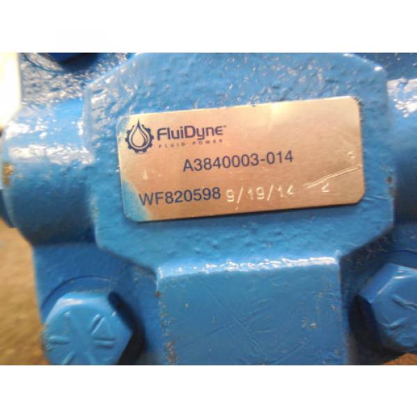 NEW FLUIDYNE VANE PUMP # A3840003-014, # WF820598 #3 image