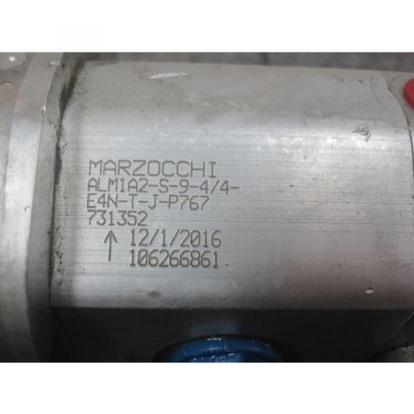 MARZOCCHI HYDRAULIC PUMP ALM1A2-S-9-4/4-E4N-T-J-P767 # 106266861 #3 image