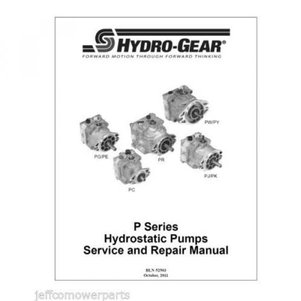 Pump PG-1KCC-DY1X-XXXX/BDP-10A-316/27-002/02964300/482643/BDP-10A-390 HYDROGEAR #1 image