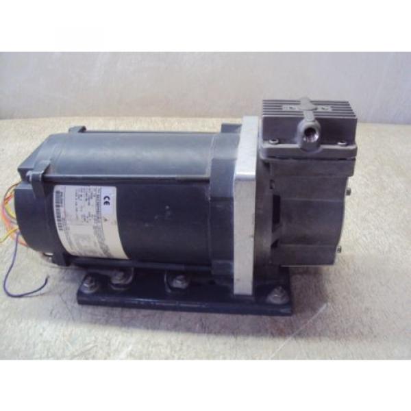 ADI DIA-VAC PUMP R221-FT-EA1 WITH GE MOTOR 5KC36PNB210JX HP 1/6  USED #3 image