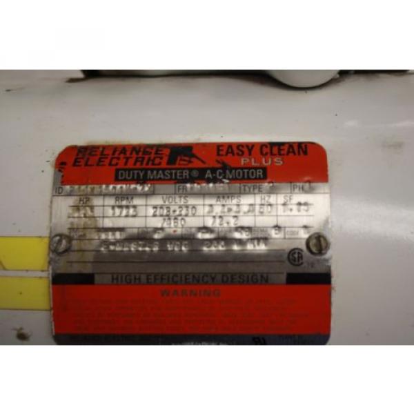 RELIANCE P14X4501M-2X 1.5 HP ELECTRIC MOTOR #2 image