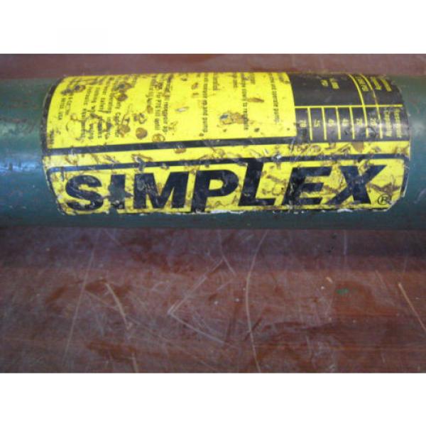 SIMPLEX P42 HYDRAULIC HAND PUMP With Hose 10,000PSI Free Shipping Used #4 image