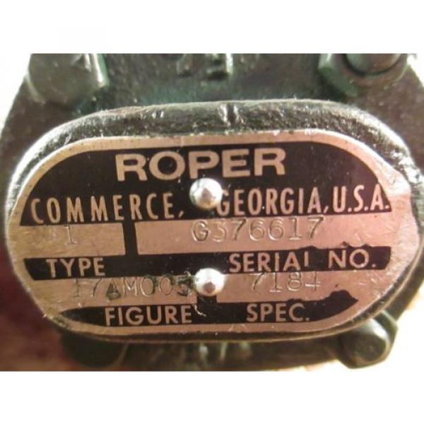 ROPER 17AM005  PUMP , TYPE 1 SPEC 7184 ,  3/8 &#034;FPT  PORTS  NOS #1 image