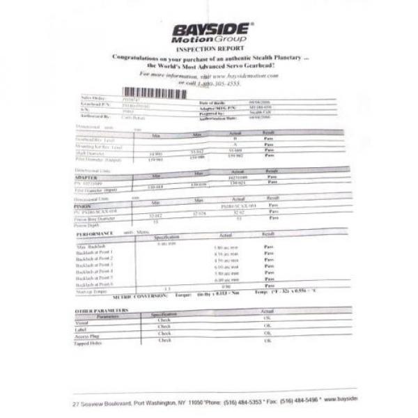 NEW PARKER BAYSIDE PS180-050-SU  HYDRAULIC MOTOR PS180050SU #5 image