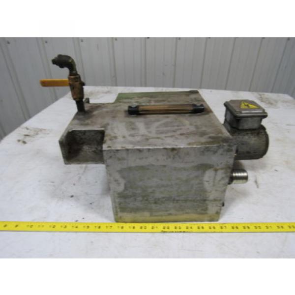 Nippon TOP-IME75-2 Trochoid Pump Hydraulic W/Tank From an Okuma LC20-2SC #1 image