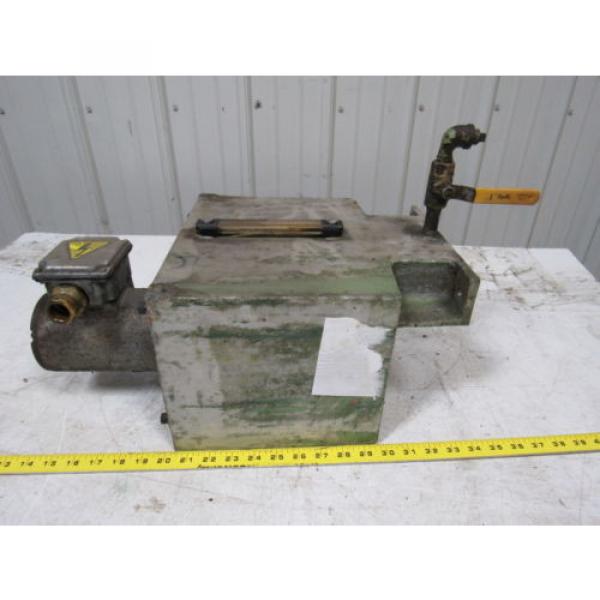 Nippon TOP-IME75-2 Trochoid Pump Hydraulic W/Tank From an Okuma LC20-2SC #3 image