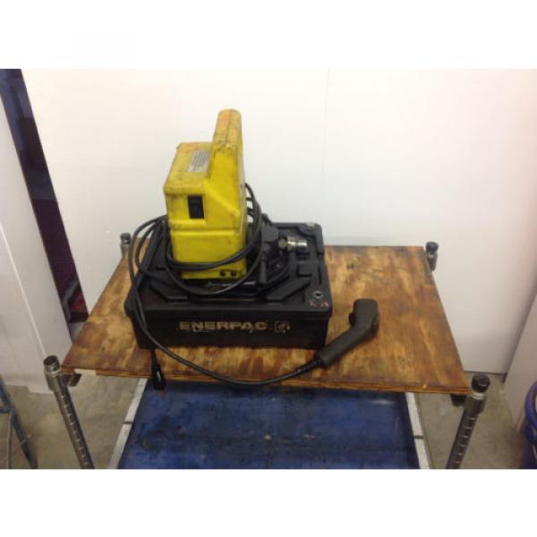 Enerpac PUJ-1201B S/A Hydraulic Pump 115v 3-way 2-pos w/Remote, 10K PSI, 1-Gal #1 image