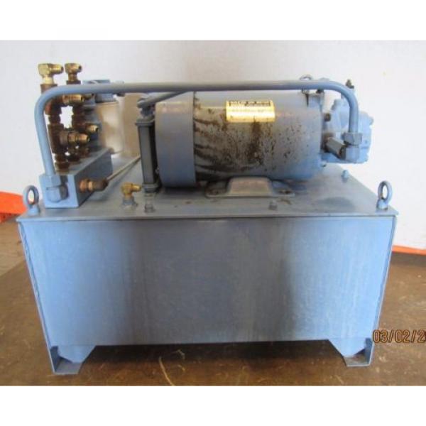 NACHI HYDRAULIC POWER UNIT VARIABLE VANE VDC-1B-2A3-HU-1688K/OG331000 MOTOR #2 image