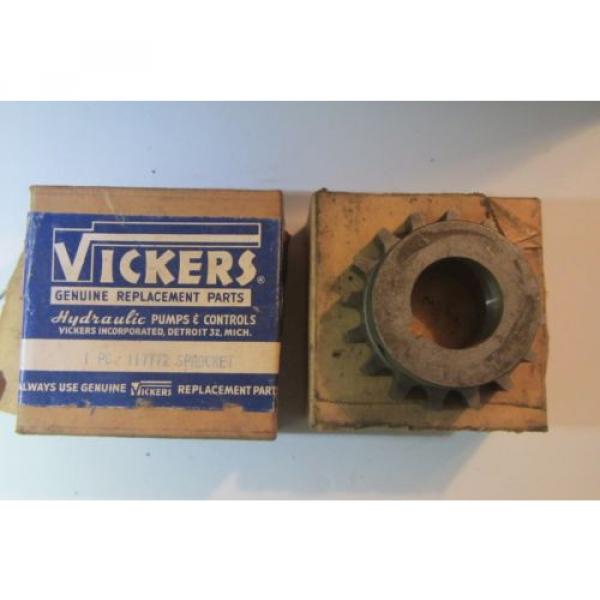 Vickers Hydraulic Pumps &amp; Controls Part 117772 Sprocket NOS NIP #1 image