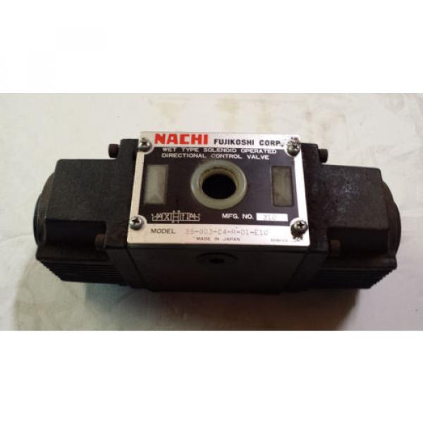 NEW NACHI SS-G03-C4-R-D1-E10 DIRECTIONAL CONTROL VALVE #1 image