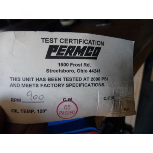 PERMCO P257A086PGZA12-14 GEAR HYDRAULIC PUMP #3 image