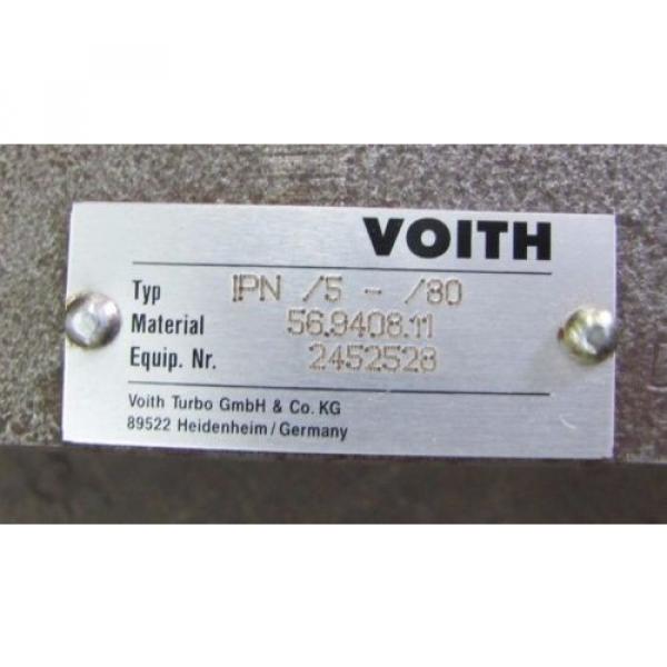 VOITH TURBO IPV 5 - 50 170 IPN /5 - /80 HIGH PRESSURE INTERNAL GEAR PUMP NEW #4 image